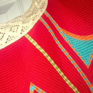 Southwestern inspired Blouse